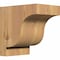 Ekena Millwork Newport Smooth Corbel, Western Red Cedar, 5 1/2"W x 8"D x 8"H COR06X08X08NEW00SWR - alternate 1